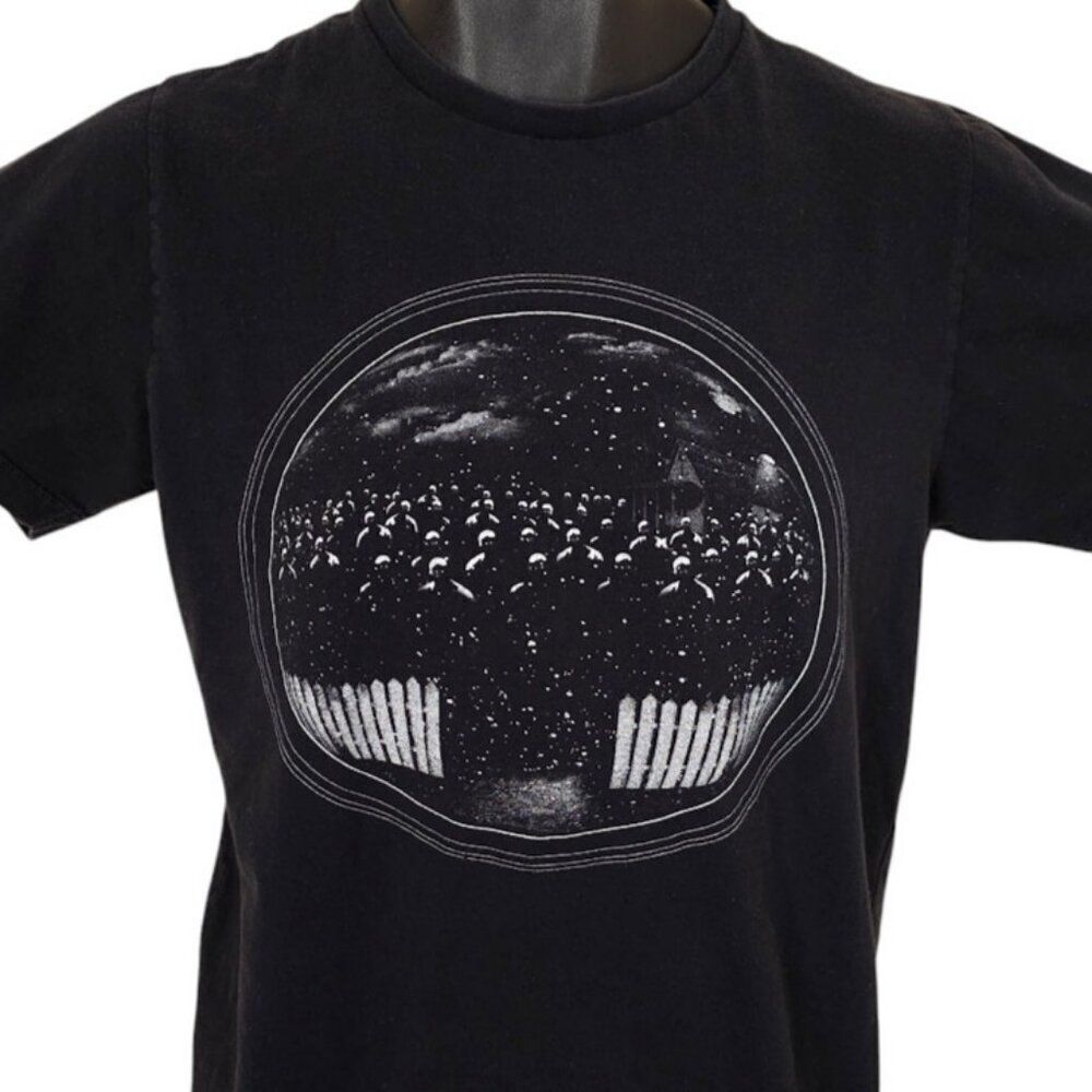 Zombie T Shirt Mens Size Small Black The Undead At My Doorstep Horror Threadless